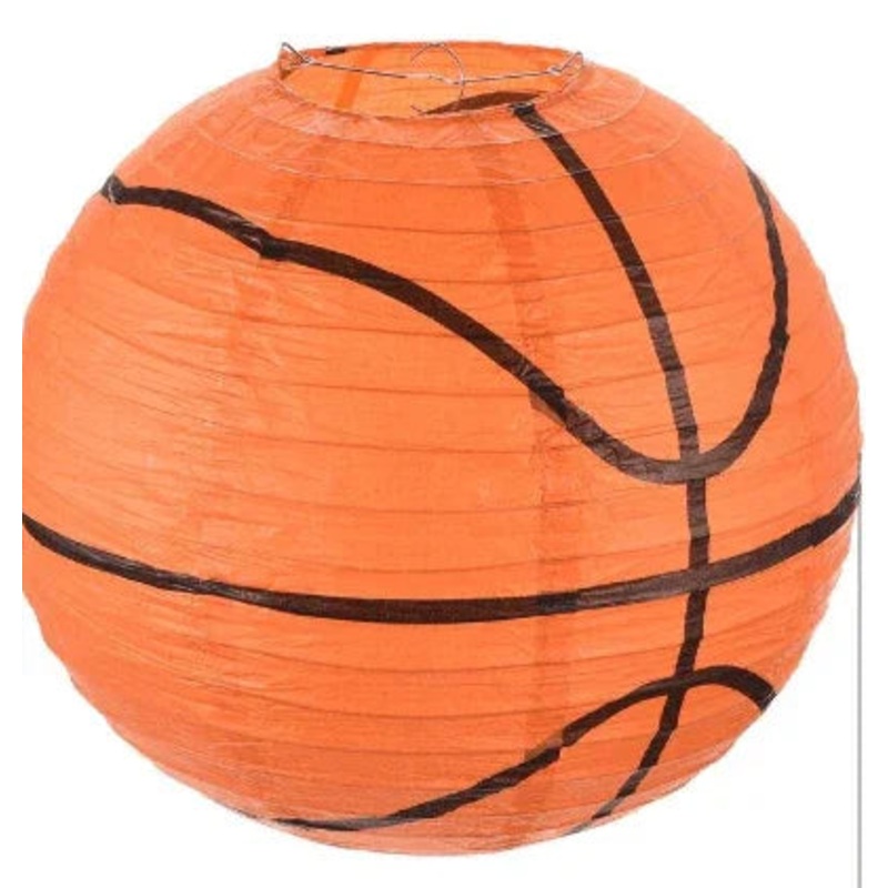 Paper Lantern Basketball, 9.5” | 3 ct