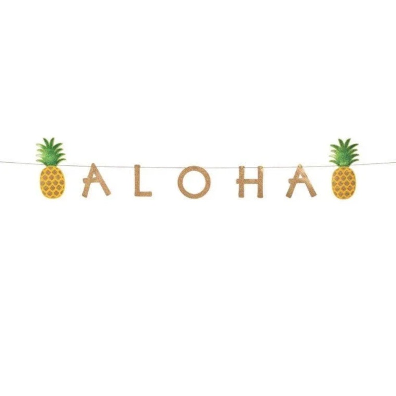 Aloha Pineapple Garland | 1ct