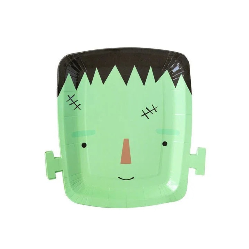 Halloween Frankenstein Paper Plates 10 | 8ct