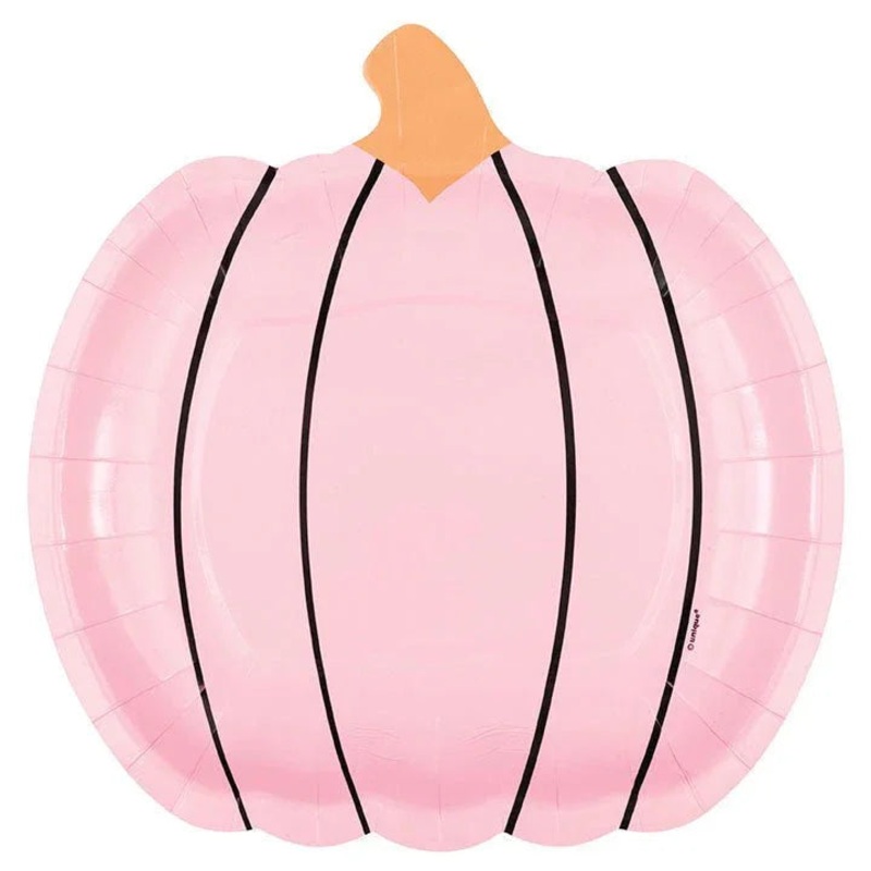 Halloween Posh Jack-o-Lantern Shaped Dinner Plates 9 | 8ct