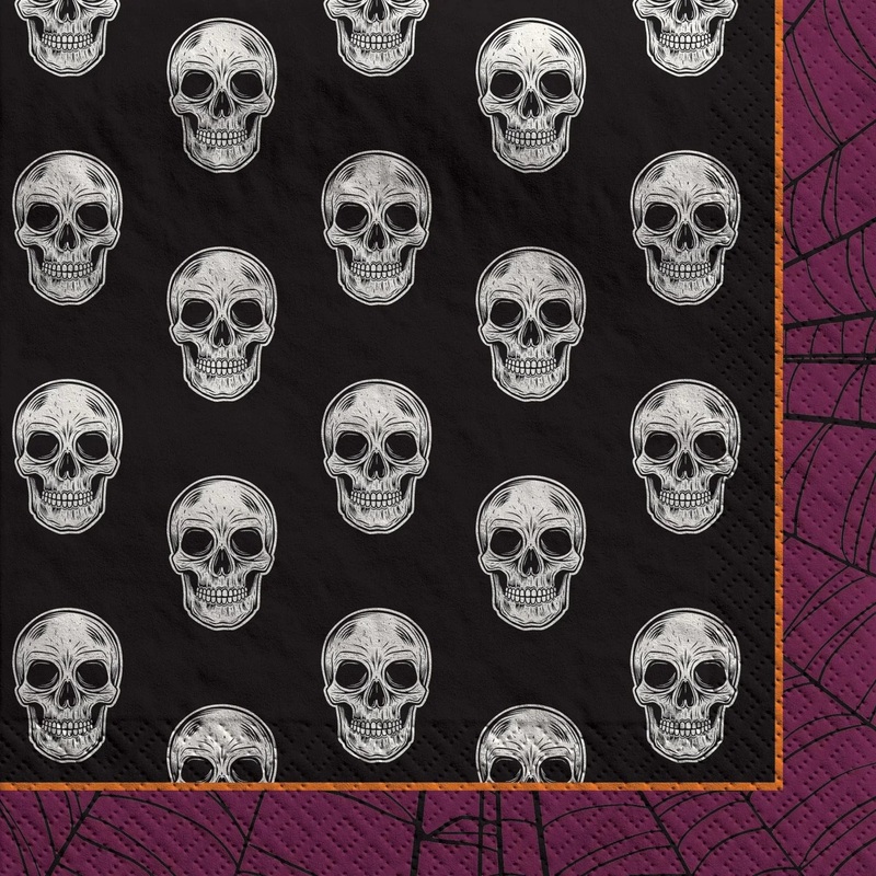 Halloween Wicked Hauntings Lunch Plates | 40ct