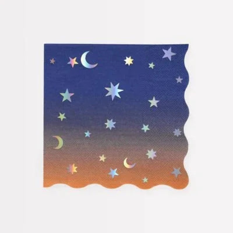 Meri Meri Halloween Making Magic Star Large Napkins | 16 ct
