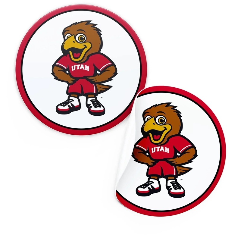 U of U Swoop Mascot Stickers 2 | 24 ct