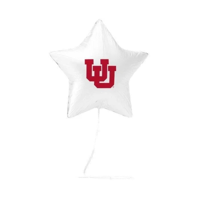 Utah Utes Interlocking U Logo Mylar Balloon 17 | 1 ct