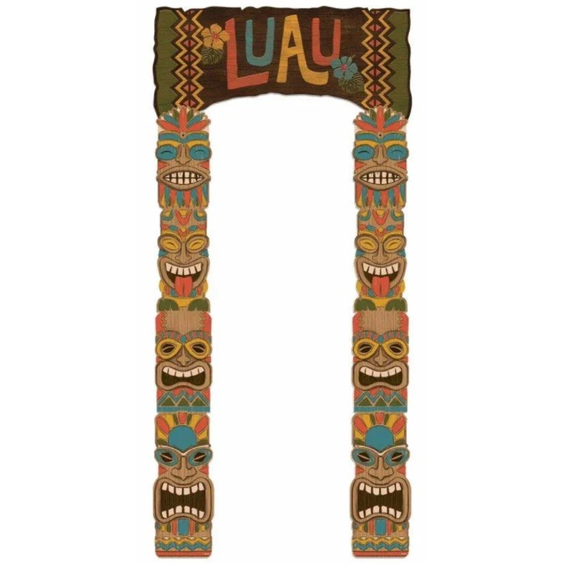 Vintage Tiki Deluxe Doorway Decoration | 1ct