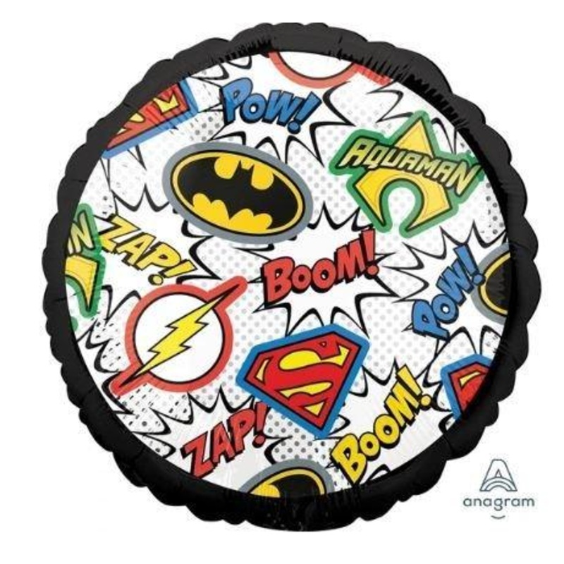 Justice League Logo Mylar Balloon, 18” | 1 ct
