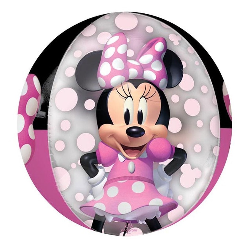 Minnie Mouse Forever Clear Orbz Balloon 15 | 1ct