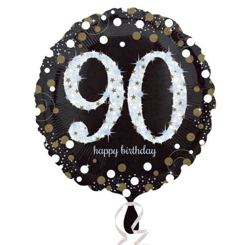 Sparkling 90 Mylar Balloon, 18” | 1ct