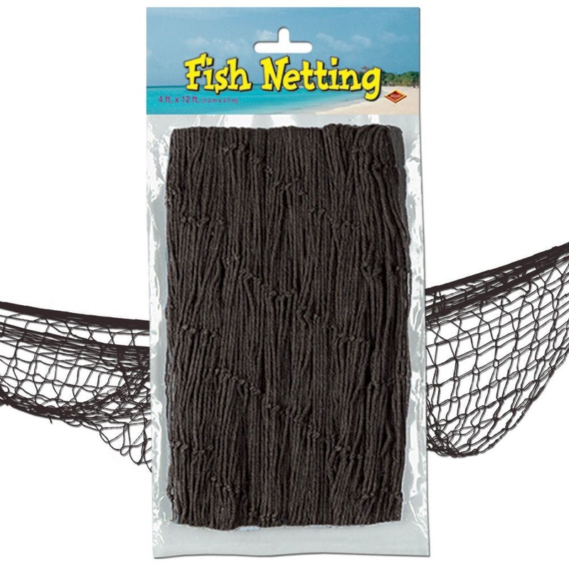 Black Fishing Netting, 12′ | 1 ct
