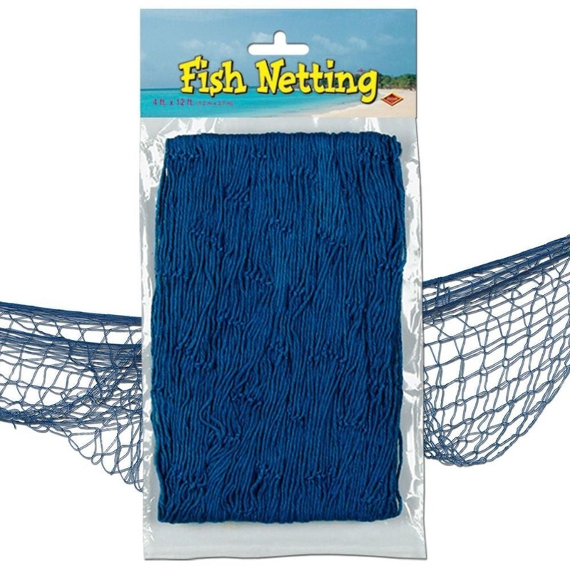 Blue Fishing Netting, 12′ | 1 ct