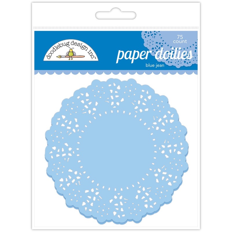 Blue Jeans Doilies, 4.5” | 75 ct