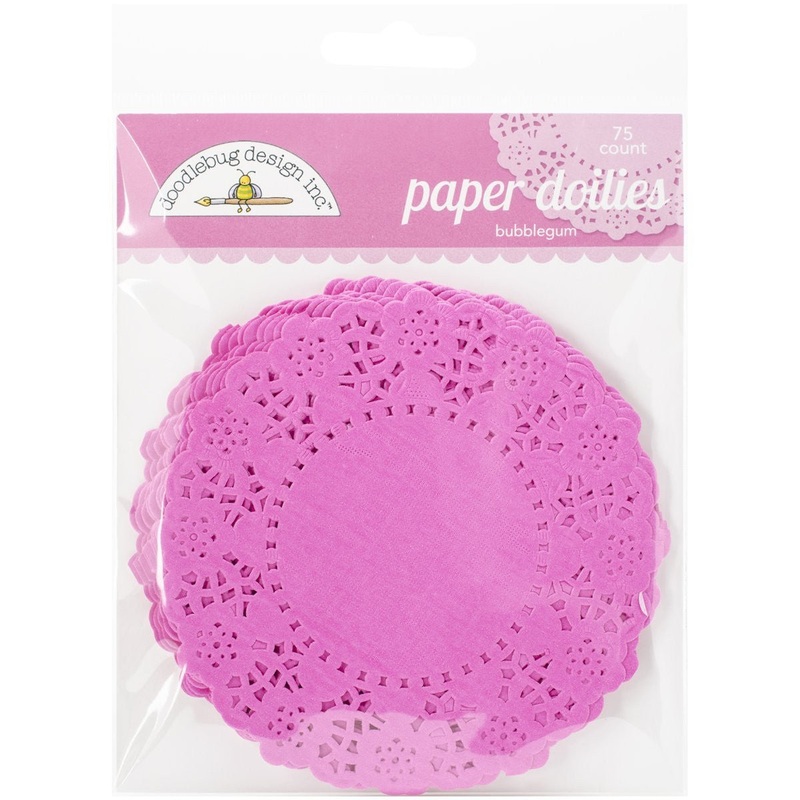Bubblegum Doilies, 4.5” | 75 ct
