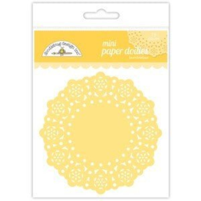 Bumblebee Mini Doilies 3” | 75 ct