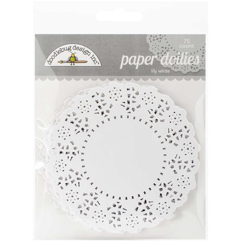Lily White Doilies, 4.5” | 75 ct