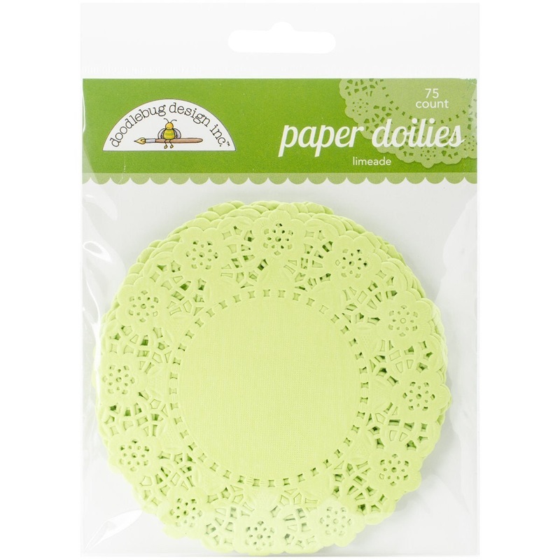 Limeade Doilies, 4.5” | 75 ct