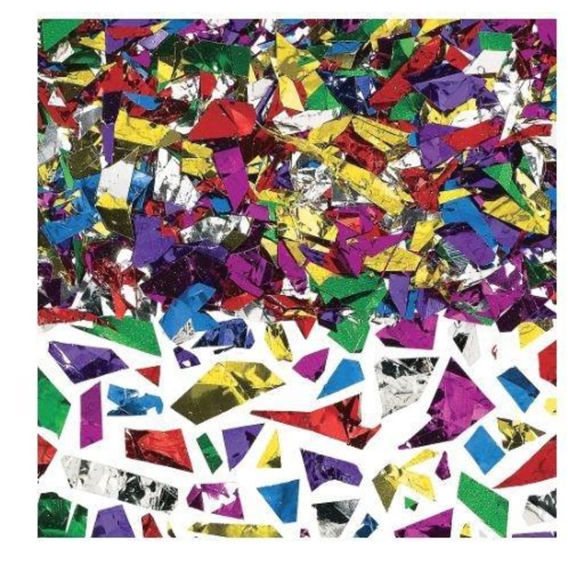 Multicolored foil confetti 1.5oz | 1ct