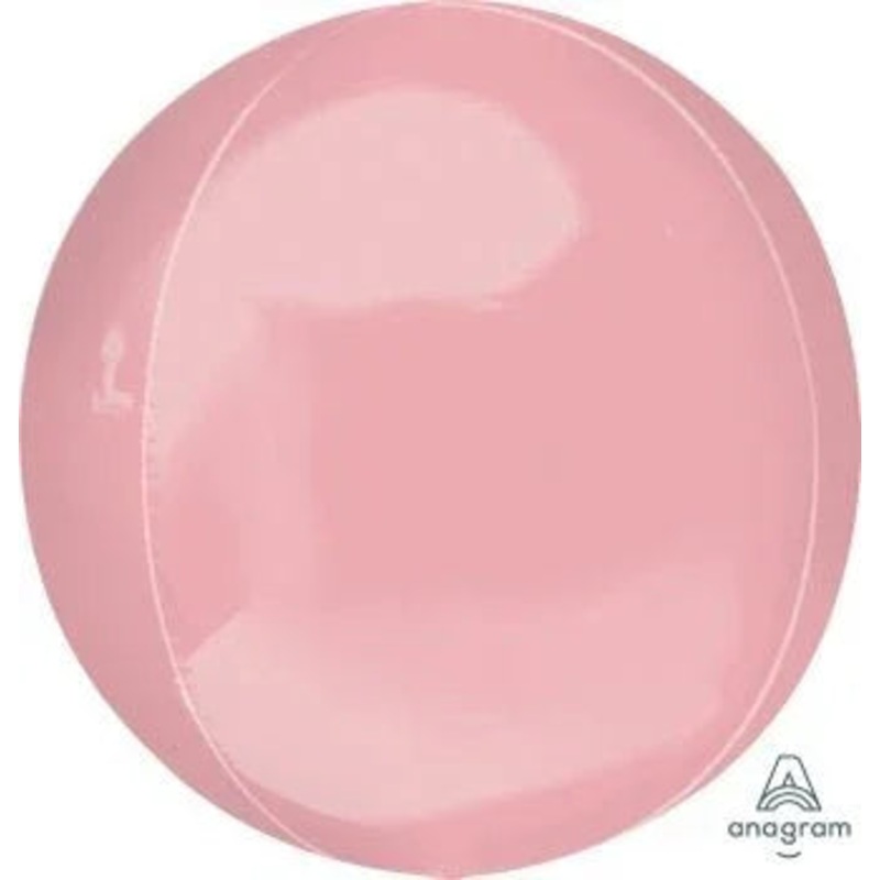 Pastel Pink Orbz Balloon 15 | 1ct