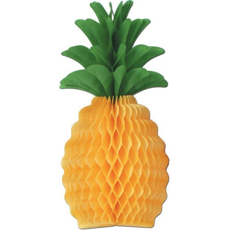 Pineapple Honeycomb Centerpiece, 12” | 1 ct