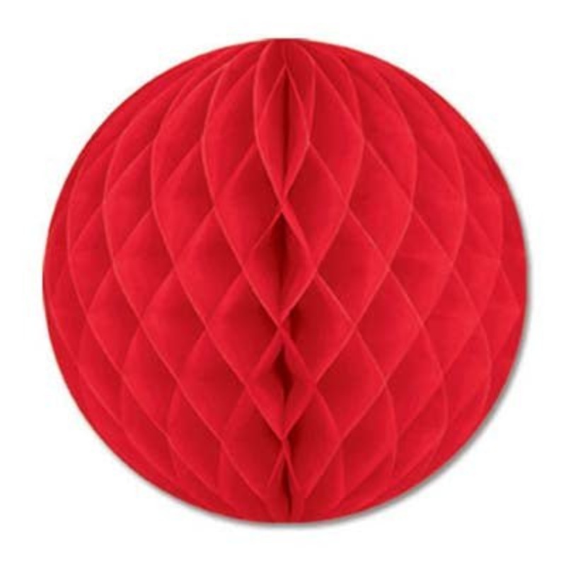 Red Tissue Ball | 12”