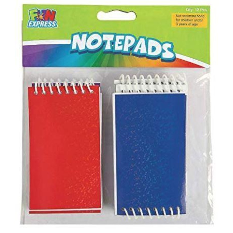 Shimmer notepads | 12ct