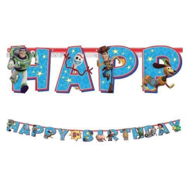 Toy Story Birthday Party Jumbo Letter Banner Kit | 1ct