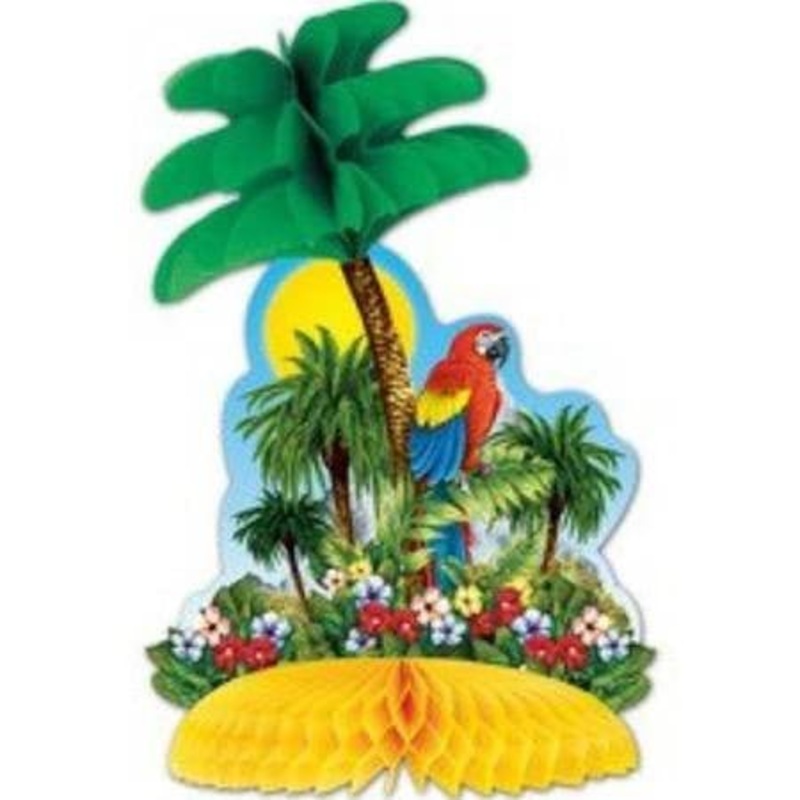 Tropical Island Centerpiece