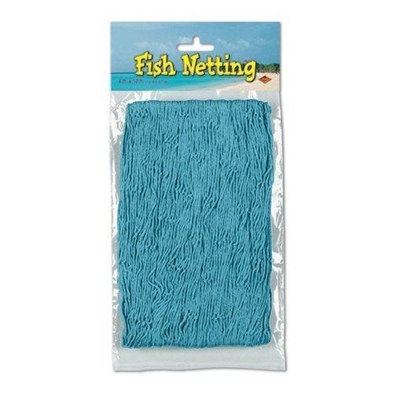 Turquoise Fishing Netting, 12′ | 1 ct