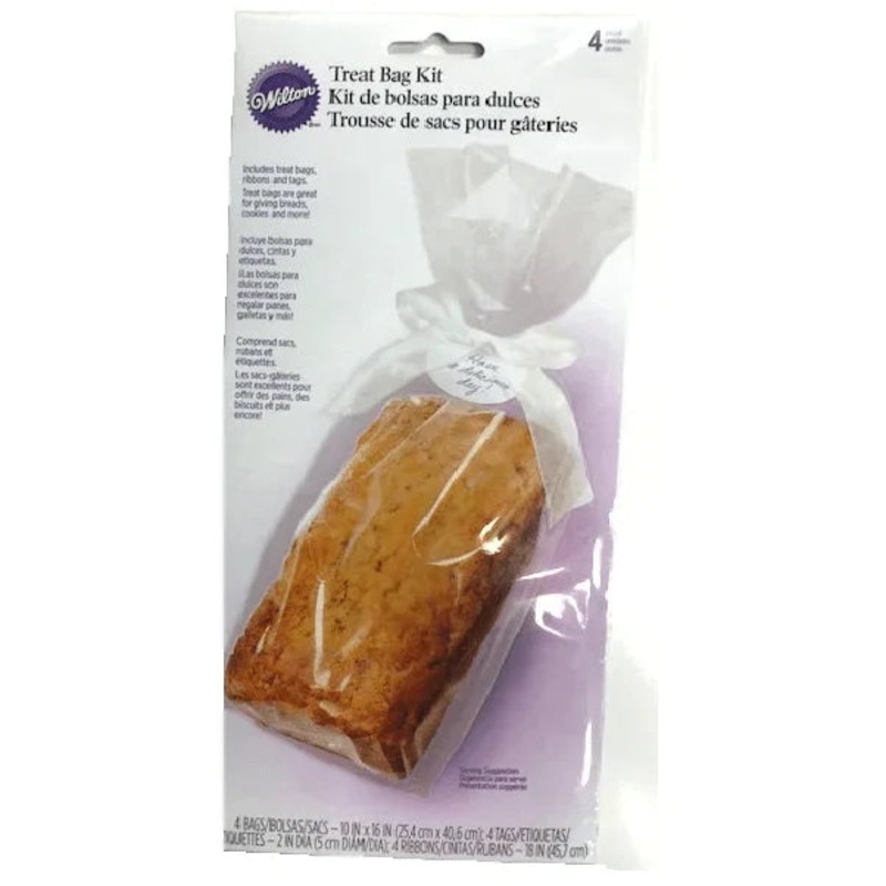 Clear Treat Bag, 10” x 16” | 4ct