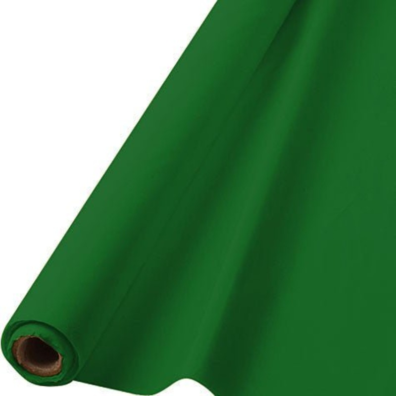Festive Green 100′ Table Roll | 1ct