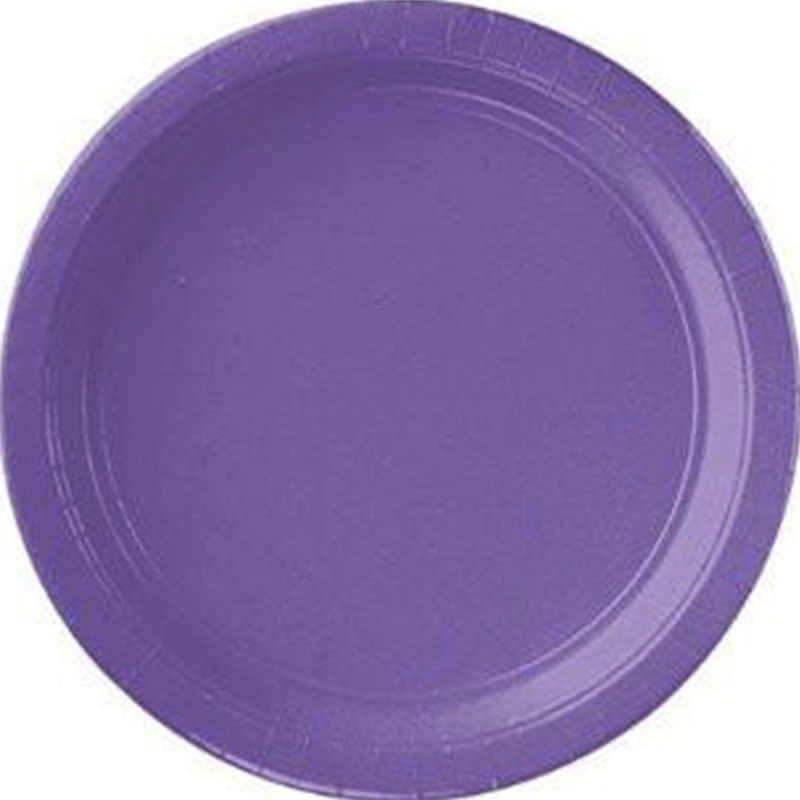 New Purple Dinner Paper Plates 10 | 20ct