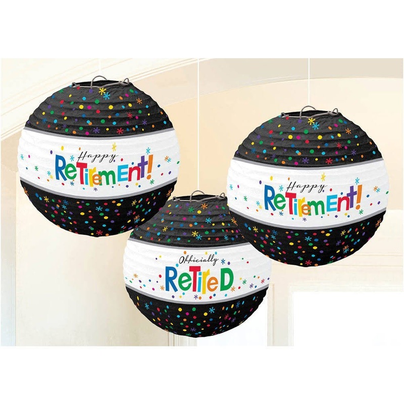Officially Retired Paper Lanterns, 9.5” | 3 ct