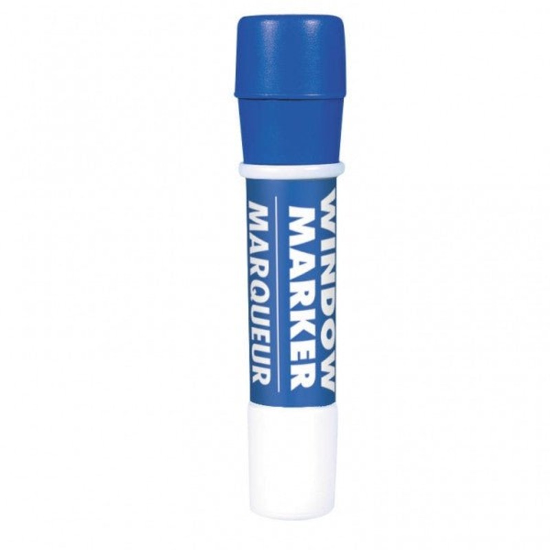 School Spirit Blue Window Marker