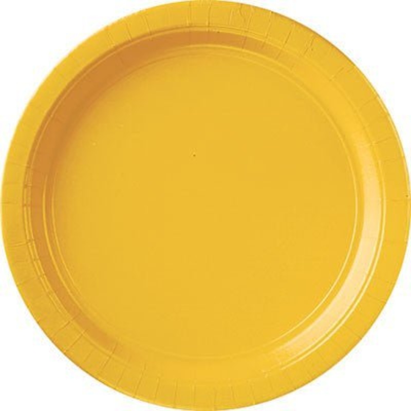 Yellow Sunshine 10 Paper Plates | 20ct