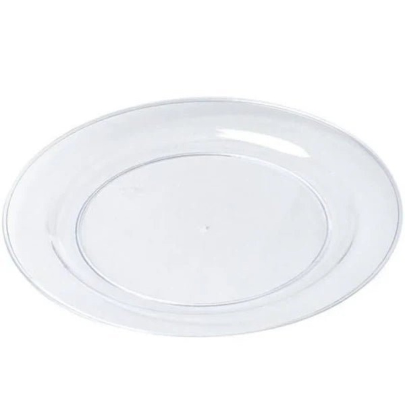 Clear Plastic Plates 7  | 15ct
