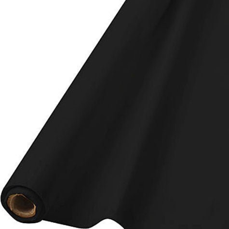 Jet Black 100 ft. Table Roll | 1ct
