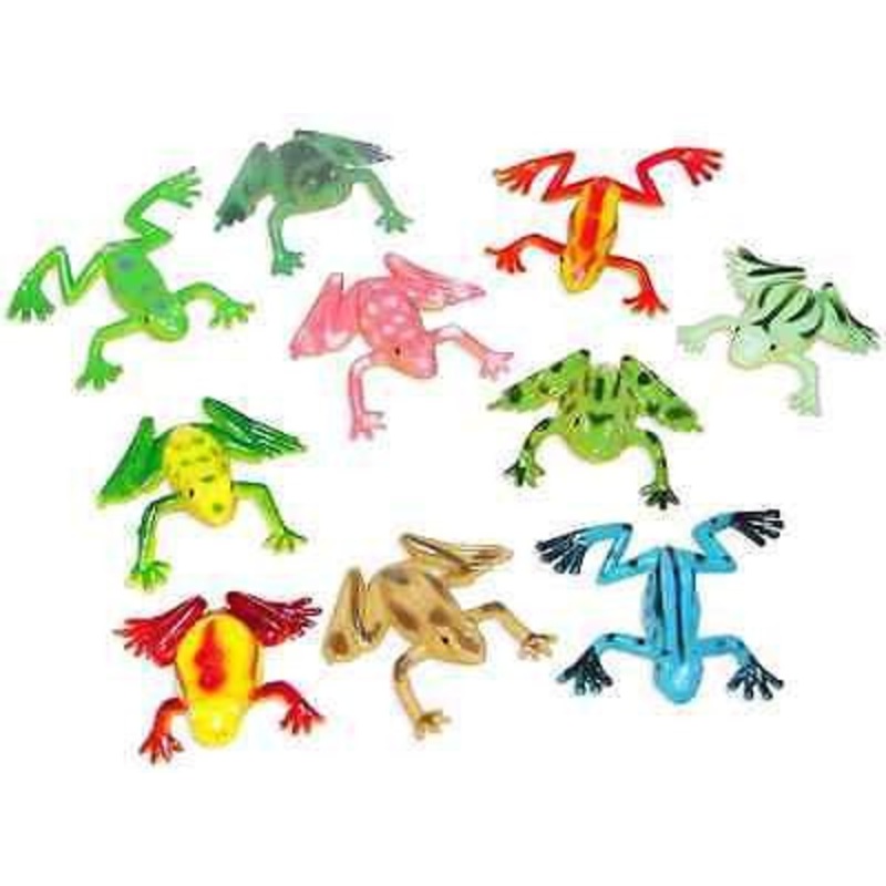 Mini Vinyl Frogs | 72ct