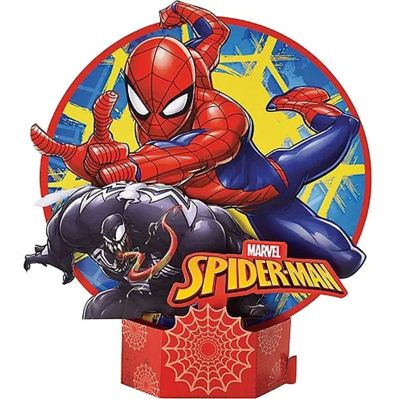 Spider-Man Webbed Wonder Centerpiece, 10.5 | 1 ct