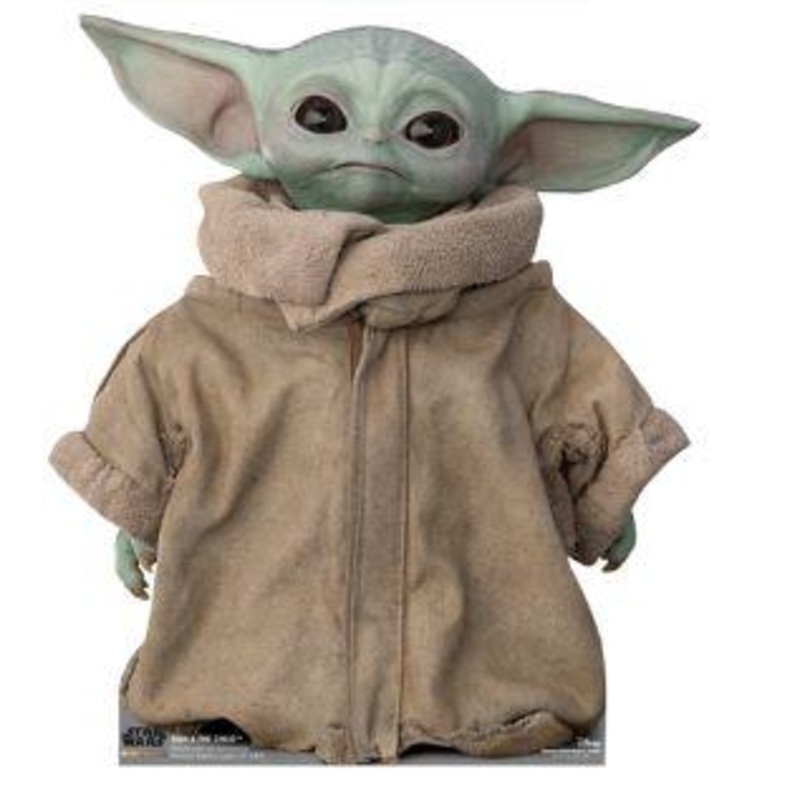 Baby Yoda (Grogu) Lifesize Cardboard Standup