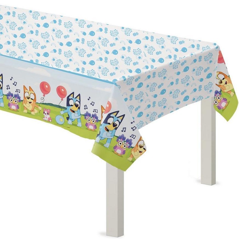 Bluey Plastic Tablecover 54×96 | 1ct