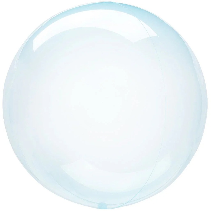 Crystal Blue Orbz Balloon 15” | 1 ct