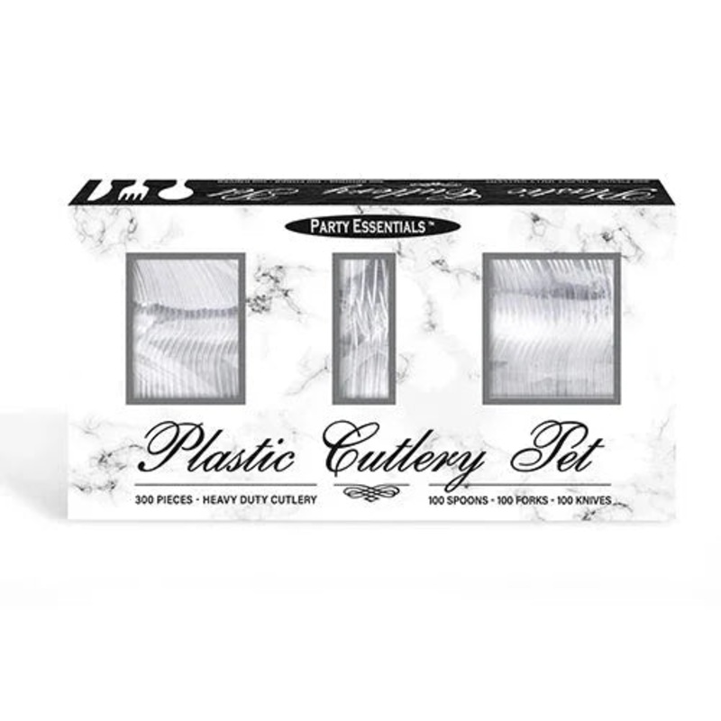Cutlery Box Clear | 300 pcs