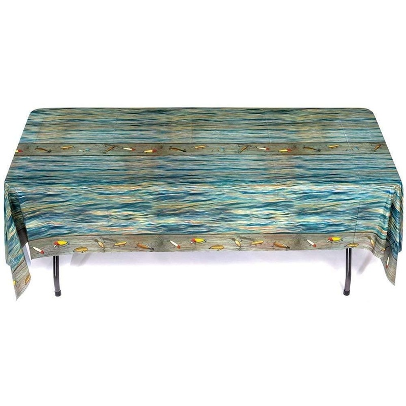 Gone Fishin  Table Cover 54 x 108 | 1ct
