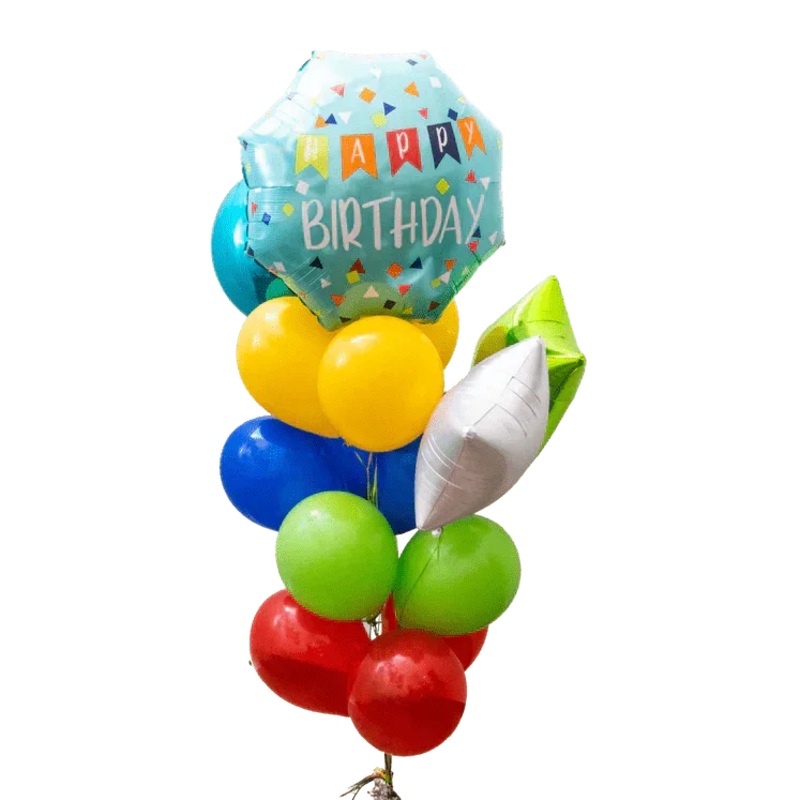 Happy Birthday Reason To Celebrate Deluxe Bouquet | 16 pcs