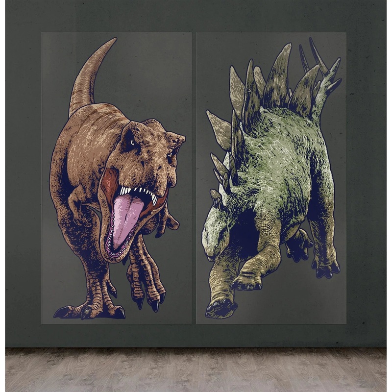 Jurassic World Into The Wild Scene Setter | 2pcs
