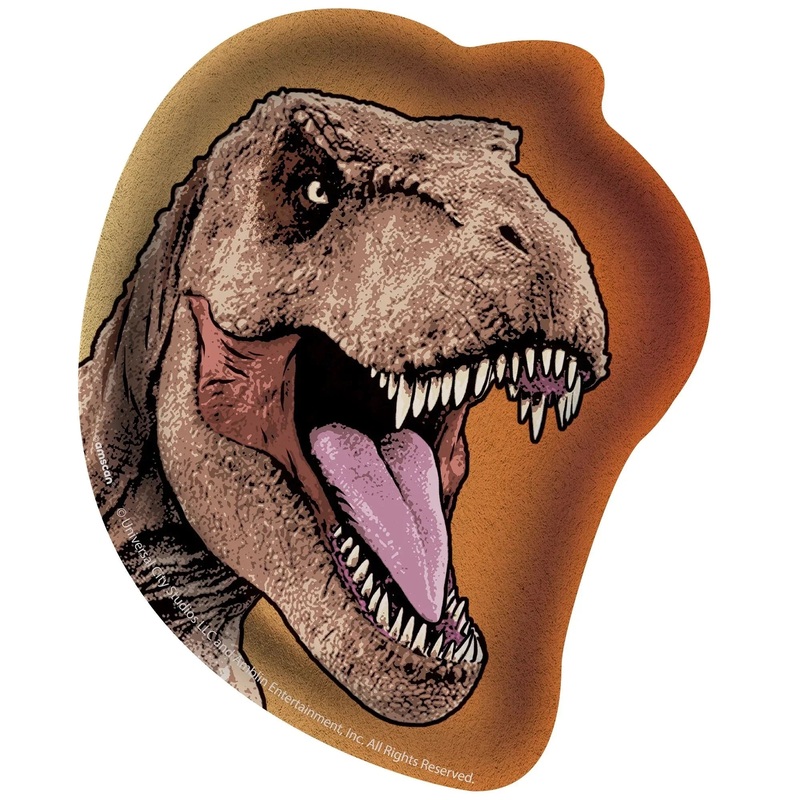 Jurassic World Into The Wild Shaped Plates 7 | 8ct