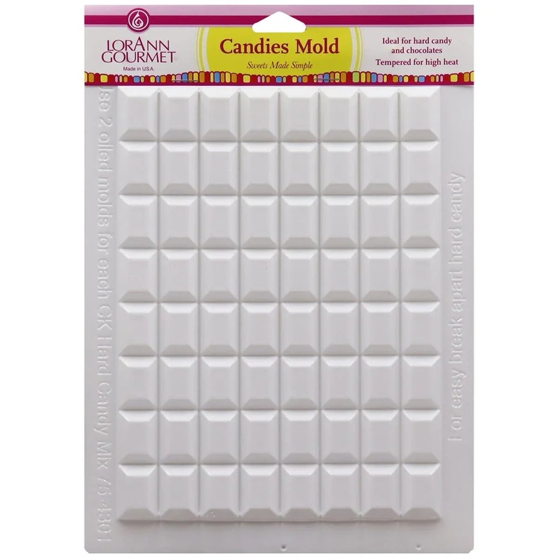 LorAnn Rectangle Break-Up Sheet Mold | 1ct