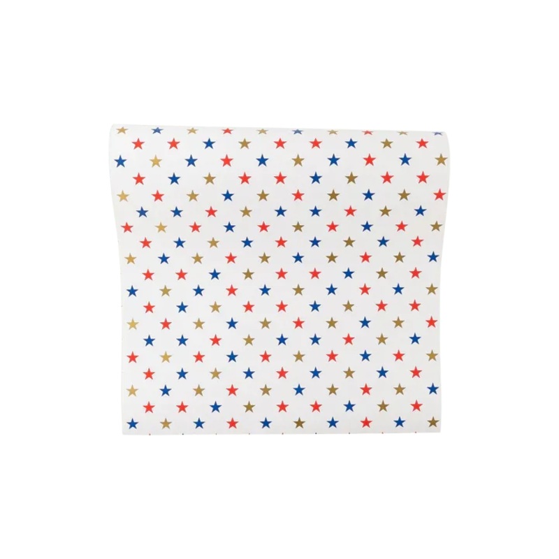 Small Multi Stars Paper Table Runner 10′ | 1 ct