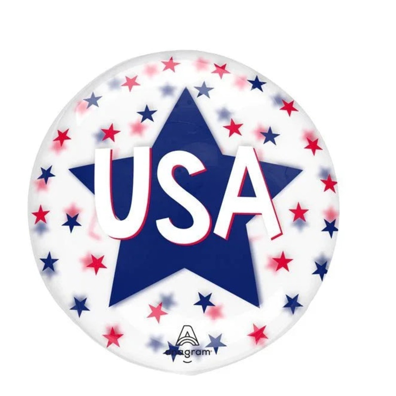 USA Stars Clearz Balloon 18 | 1 ct
