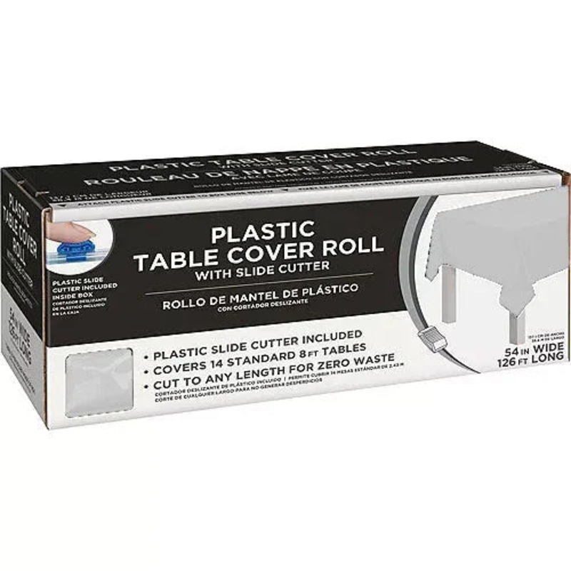 White Boxed Table Roll 54in x 126ft | 1ct