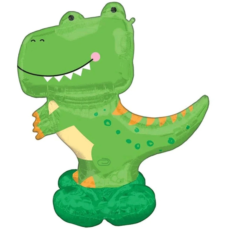 AirLoonz T-Rex Dinosaur Air-filled Balloon Uninflated 54 | 1ct